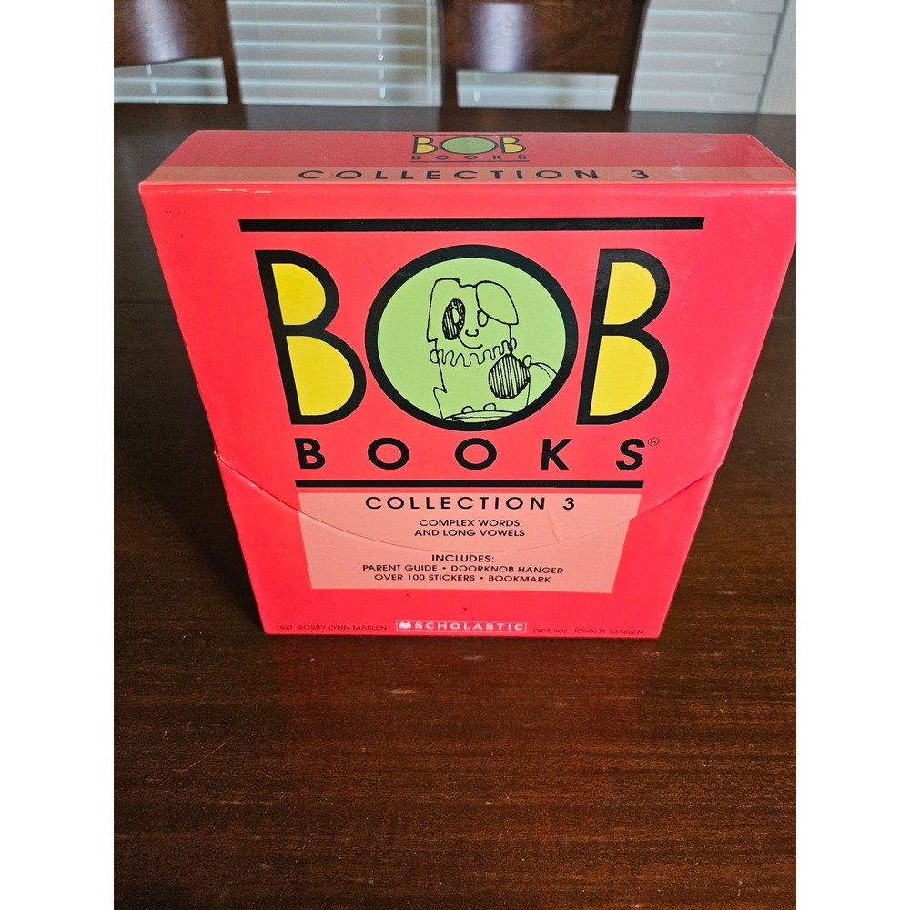 Bob Books Collection 3 Kids Red Complex Words and Long Vowels Set